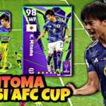 K. MITOMA VERSI AFC CUP ❗ RACIKAN & GAMEPLAY TERBAIK K. MITOMA DI PUSH DIVISI 1 EFOOTBALL MOBILE