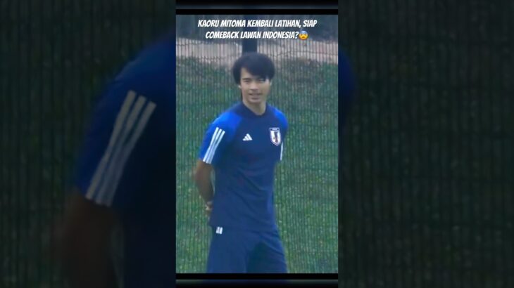 Kaoru mitoma kembali latihan, siap comeback lawan indonesia di piala asia? #mitoma #japan #timnas