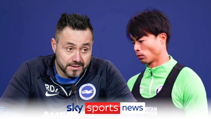 ‘Medical staff said 4-6 weeks’ | Roberto De Zerbi surprised Kaoru Mitoma is in Japan squad