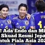 Ngeri! Ada Endo dan Mitoma, Ini Skuad Resmi Jepang untuk Piala Asia 2023