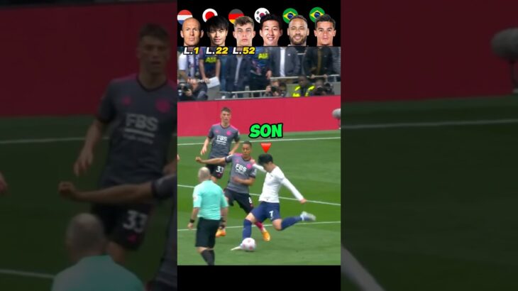 Robben VS Mitoma VS Havertz VS Son VS Neymar VS Coutinho 🤯💫 Curve Shot Challenge