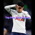 Top Five current  Best Asian Player #soccer #football #epl #ligue1 #sonheungmin #mitoma #wataruendo