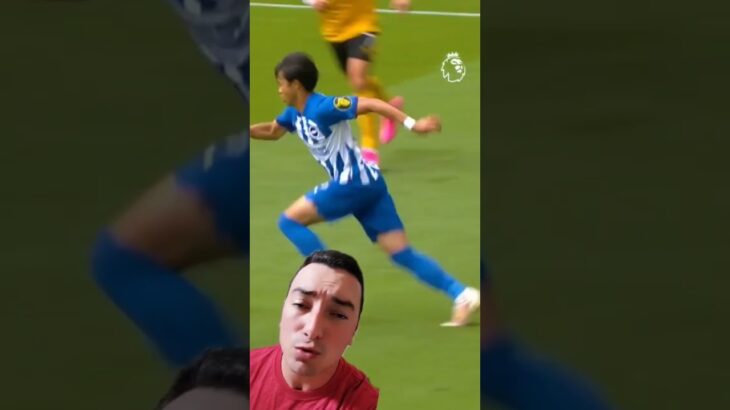 Velocidade + habilidade = GOLAÇO! #futebol #noticias #golaço #ytshorts #mitoma #neymar #futebolraiz