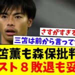 【痛烈】日本のエース三笘薫が“アジアカップ敗戦”を語る「あのサッカーではベスト8敗退も妥当」