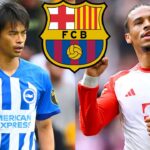 ✅️ C’EST MAINTENANT OFFICIEL !! C’EST CONFIRMÉ ! LEROY SANÉ ET KAORU MITOMA AU FC BARCELONE !2024