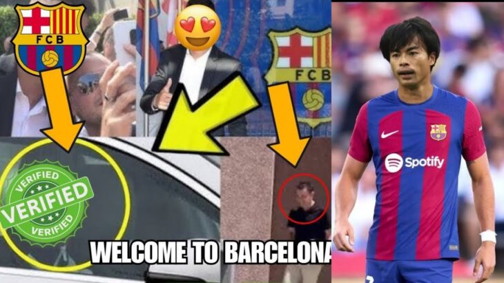 ✅Excellente nouvelle ! Kaoru Mitoma rejoint le FC Barcelone dans un échange impliquant Ansu Fati