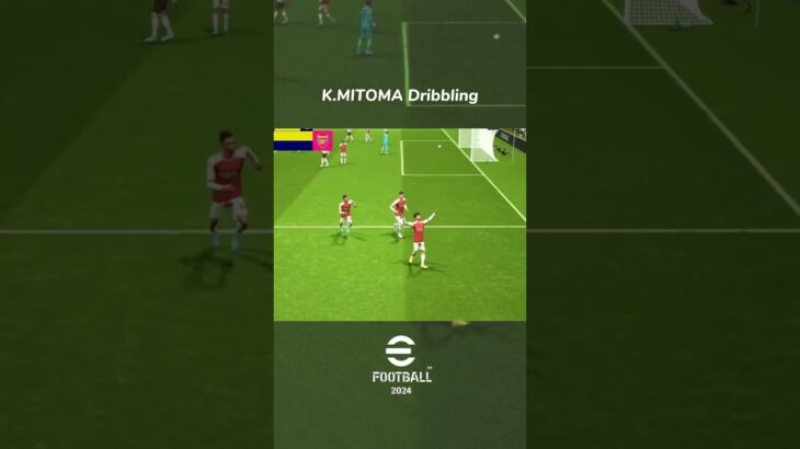 K Mitoma Dribbling #efootball #football #efootball2024 #mitoma #gameplay