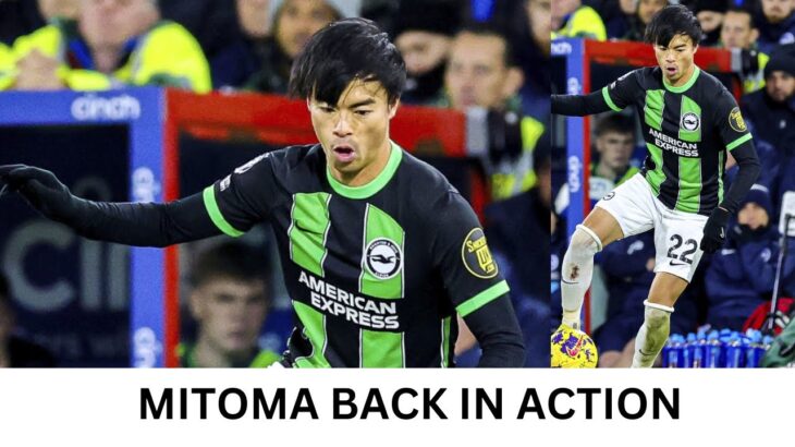 Kaoru Mitoma Back in Action . || Mitoma destroying Tottenham  10/02/2024 #mitoma #brighton