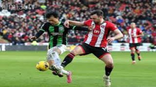 Mason Holgate and Kaoru Mitoma Video | Mason Holgate Red Card | Brighton vs Sheffield United