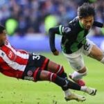 Mason Holgate and Kaoru Mitoma Video | Mason Holgate Red Card | Brighton vs Sheffield United