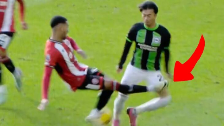 Mason Holgate and Kaoru Mitoma Video | Mason Holgate Red Card | Brighton vs Sheffield United