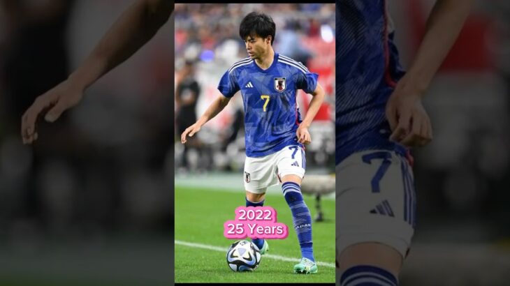 Mitoma Kaoru From 2019 To 2024❤️⚽️#shorts #mitoma #short #tiktok #trending #primerleague #shortvideo