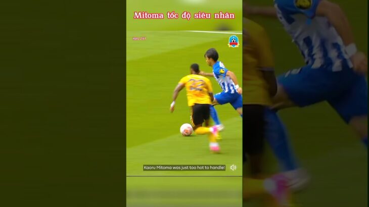 Mitoma’s speed is unstoppable – Tốc độ siêu nhân không thể cản phá #shorts #football #sports #short