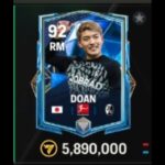 top 5 Japan cards in fc mobile #football #mitoma #shorts