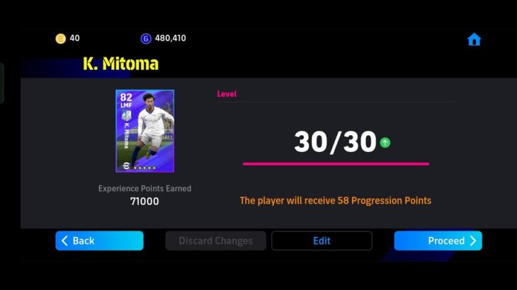 How To Train K.Mitoma In Efootball 2024 | mitoma Max Level Pes 2024