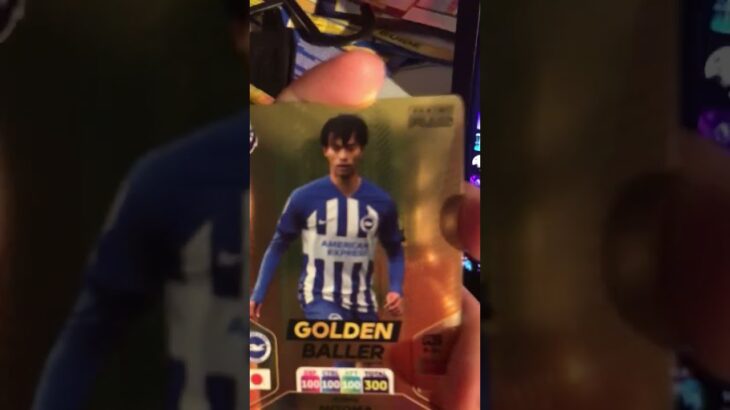 I got a golden baller Mitoma in a regular pack! (It’s common but the plus odds this season…READ DESC