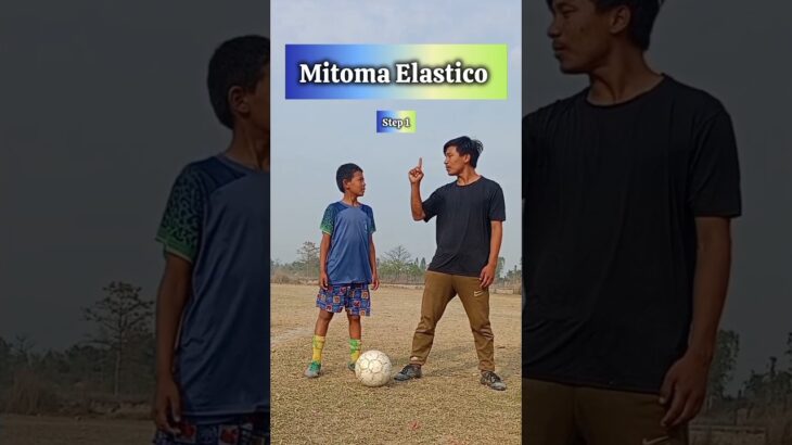 Mitoma Elastico Skill tutorial ⚽#footballshorts #footballskills