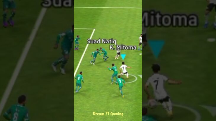 Mitoma Outstanding Dribbling 💥.#pes24 #efootball2024 #football #gameplay #fifa #skills #shorts