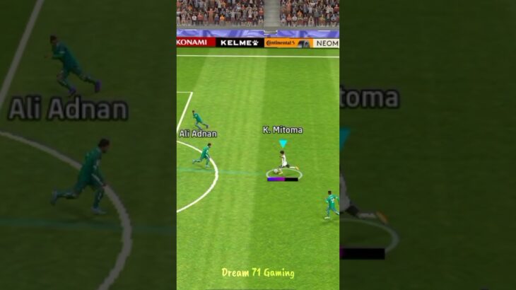 Unlucky Kaoru Mitoma🥺💥.#pes24 #efootball2024 #football #gameplay #fifa #skills #shorts