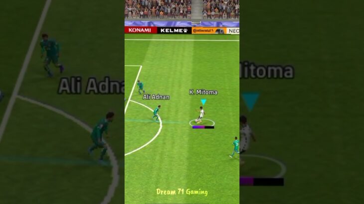 Unlucky Kaoru Mitoma🥺💥.#pes24 #efootball2024 #football #gameplay #fifa #skills #shorts