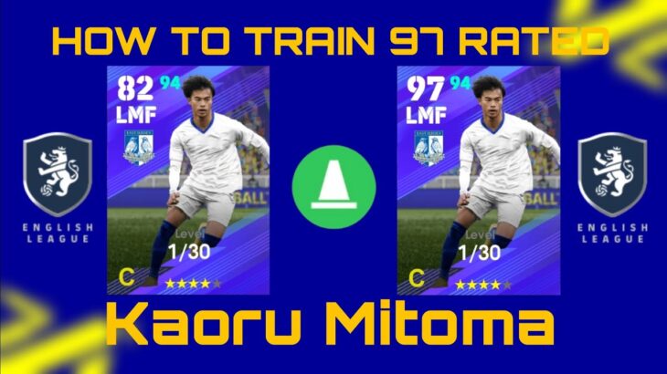 eFootball 2024 |How To Train 97 Rated Kaoru Mitoma In eFootball 2024 Mobile