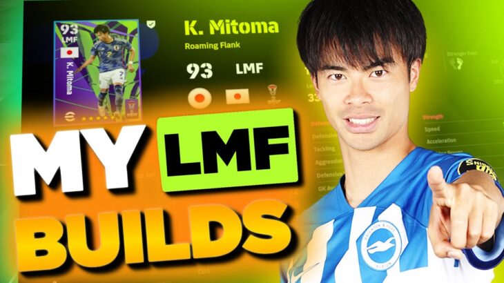 eFootball 2024™ | MY LMF  BUILDS – RATED!  JAPAN PACK MITOMA LEVELLING GUIDE!