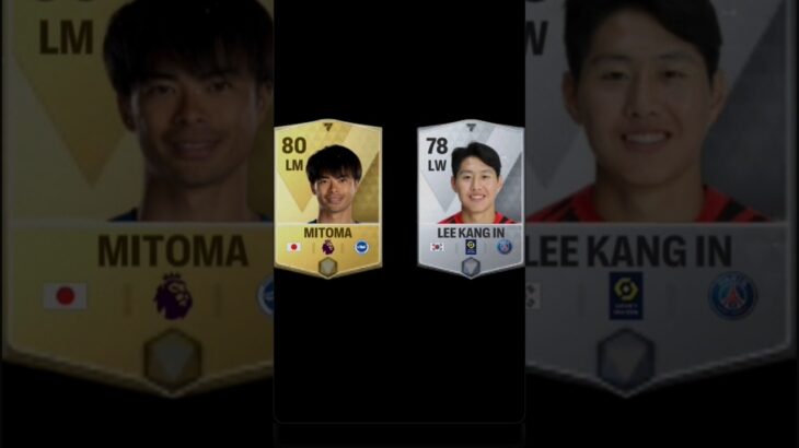 1 MITOMA 2 LEE KANG IN FCMOBILE #football #fcmobile24 #easportsfc #sports