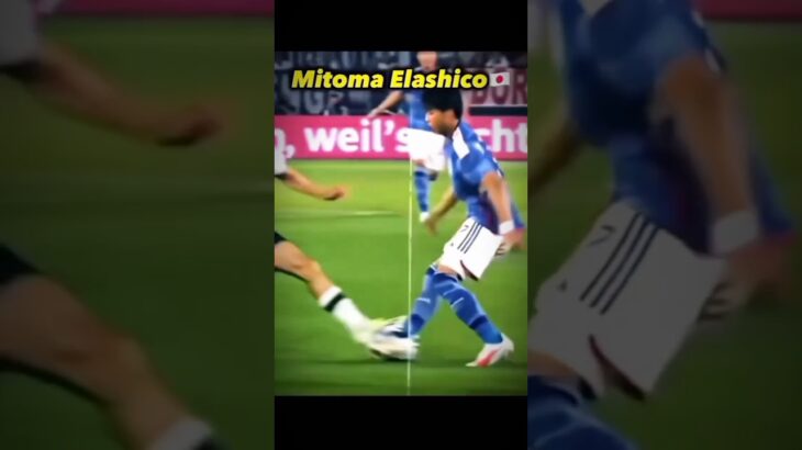 Mitoma Elastico football skills Tutorial ✅⚽🔥🙏 #shorts #viral