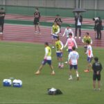 サッカー日本代表ポゼッション練習　5対5＋フリーマン＋GK　　長友佑都・久保建英はここまで　2024/06/08