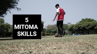 LEARN 5 MITOMA SKILLS (JAPANESE FOOTBALLER)🥵#football #trending #viral