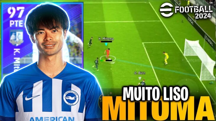 MITOMA 97 MONSTRO DEMAIS no EFOOTBALL 2024 MOBILE 🔥 DONO da PARTIDA ☠️