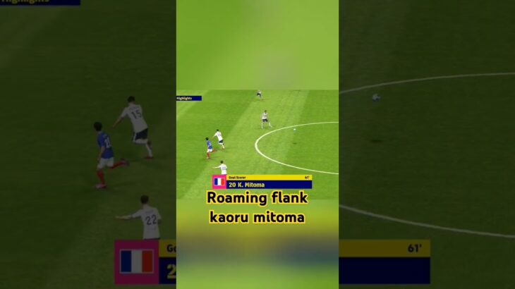 kaoru mitoma roaming flank #phonk #efootball2024 #kaorumitoma #pesmobile