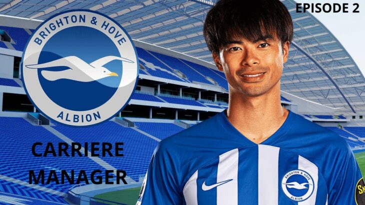 FC 24 – carrière manager – Brighton : Kaoru Mitoma bon debut de championat