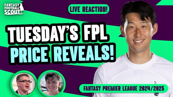 SON, WHITE, MITOMA ANNOUNCED! 💰 | FPL PRICE REVEALS! | Fantasy Premier Tips 2024/25