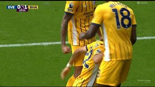 Kaoru Mitoma Goal, Everton vs Brighton (0-3) All Goals and Extended Highlights