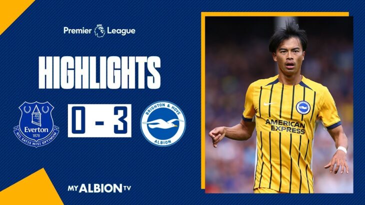 Kaoru Mitoma Goal | Everton vs Brighton 0-3 Highlights | Premier League 2024/25