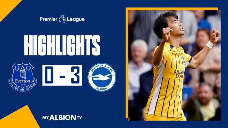 Kaoru Mitoma Goal | Everton vs Brighton 0-3 Highlights | Premier League 2024/25