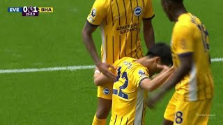 Kaoru Mitoma Goal Today, Everton vs Brighton Fc (0-3), Goals Results And Extended Highlights-2024.