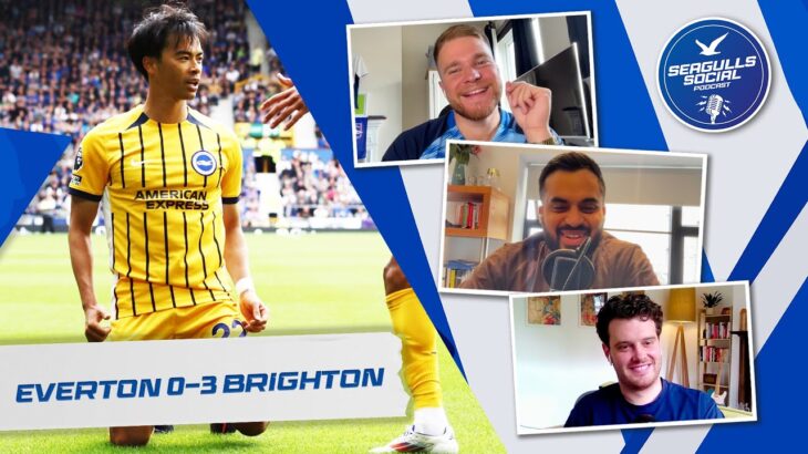 Kaoru Mitoma is SO back! | Everton 0-3 Brighton | SEAGULLS SOCIAL – S5 – EP.1