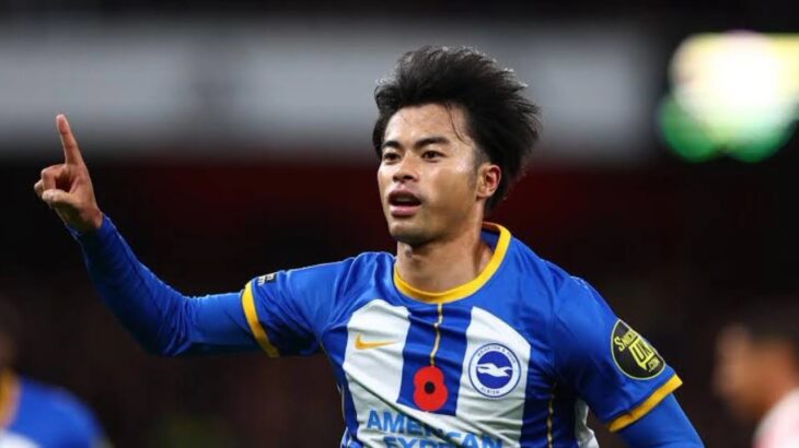 Profil Kaoru Mitoma, pemain sepak bola Jepang sebagai gelandang sayap Brighton & Hove Albion