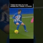 Times Mitoma put his dribbling thesis to work… #football #soccer #skills