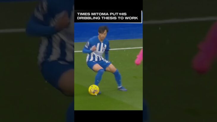 Times Mitoma put his dribbling thesis to work… #football #soccer #skills