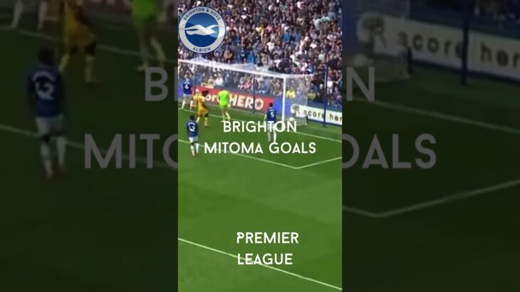 high speed counter 🇯🇵Mitoma goals 24/25Premiere league #football