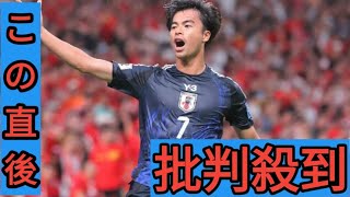 日本代表、大量7得点で中国に大勝！三笘薫＆伊東純也が代表復帰戦でゴール、南野は圧巻2発【W杯アジア最終予選】