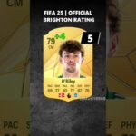 FIFA 25 | OFFICIAL BRIGHTON  RATING !! (EA FC 25) #eafc#moder #mitoma #brighton