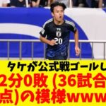 【異常】久保建英、プロ入り後３８Gゴールした試合34勝2分0敗 （36試合38得点）の模様wwwwwwww