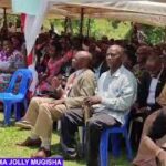 H.E PRESIDENT BOBI WINE AND FIRST LADY BARBIE KYAGULANYI IN MITOMA OKUZIIKA THEIR FRIEND MAAMA JOLLY