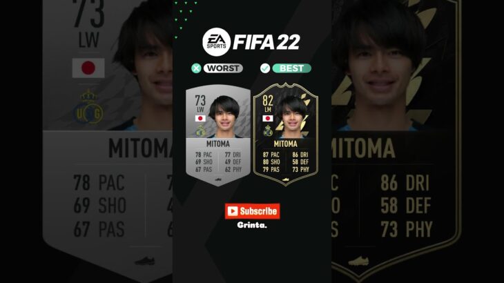 Kaoru Mitoma – Pires vs Meilleures cartes FUT ! (FIFA 21 – FC 24) #fifa #fifaratings #fc24