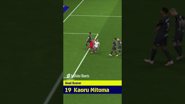 Mitoma solo goal to win the game 🥵#explore #shorts #music #football #skills #efootball