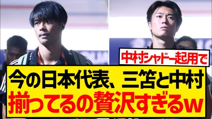 【急募】三笘薫と中村敬斗、タイプが違う左ウイングをどう使うべきかwwwwwwwww